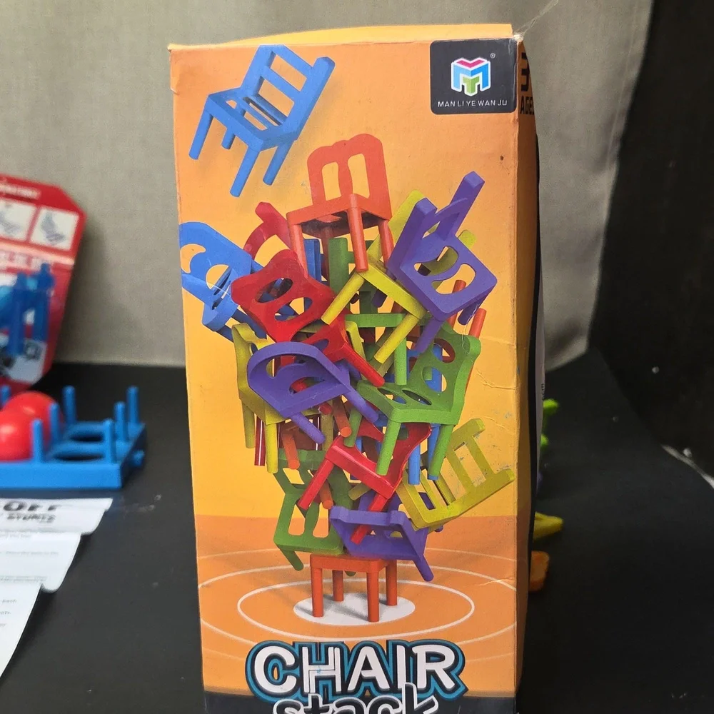 Chair‎ Stack Coordination, Bounce Off Stack N Stunts Games